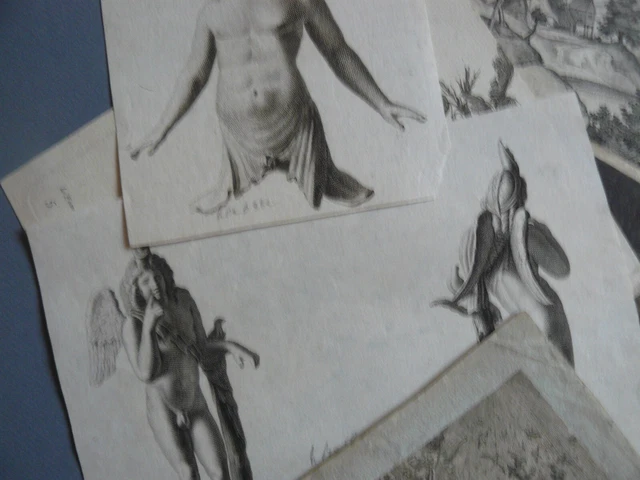 22 gravures 17eme et 18eme a restaurer 9
