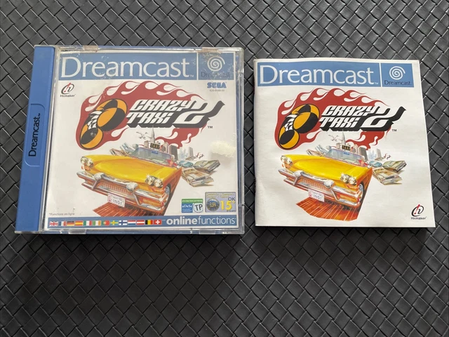 CRAZY TAXI (SEGA Dreamcast, 2000) *sealed* NEU Ovp Sammlerstück