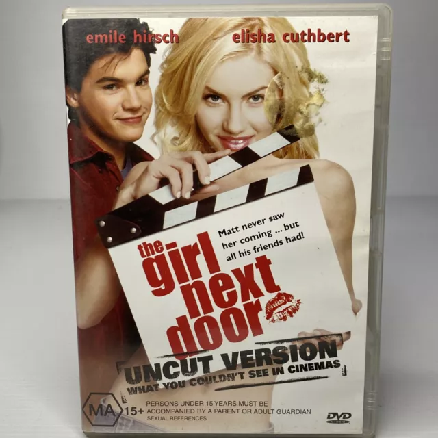 THE GIRL NEXT Door DVD 2004 Region 4 VGC Emile Hirsch Free Aust