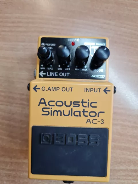 BOSS AC-3 ❘ Acoustic Simulator Effektgerät Pedal E-Gitarre