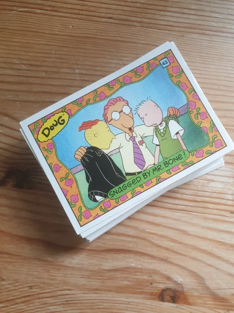 Doug Rugrats NICKELODEON NICKTOONS - Doug/Rugrats - Trading Cards - Topps - 1993 ...
