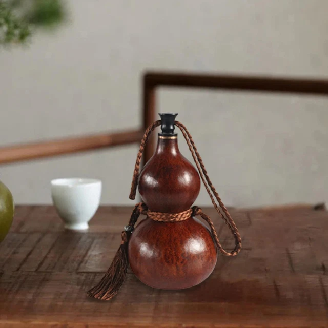 Wine Gourd Crafts Flagon Gourd Wasserflasche für den Tisch im Wohnzimmer