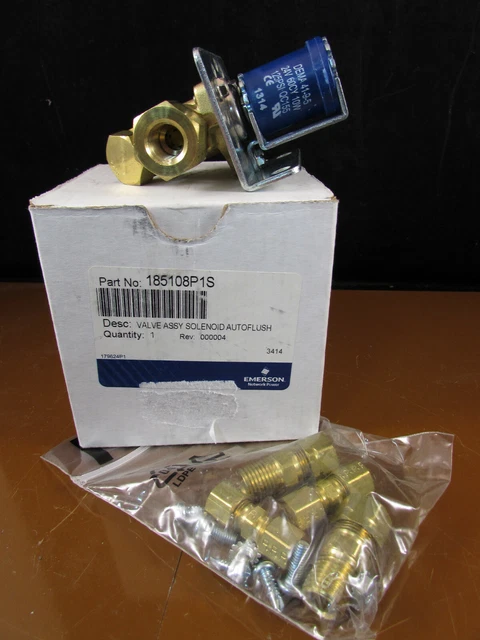 Emerson Autoflush Solenoid Valve Assembly - 185108P1S