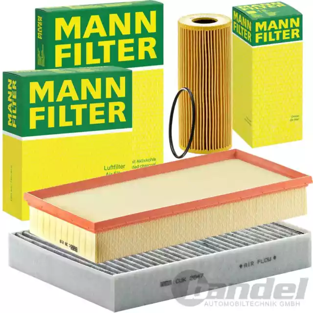 MANN FILTER FILTERSET passend für 3.0 PORSCHE CAYENNE 92A VW TOUAREG 7P5 7P6