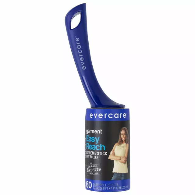 Evercare Extra Sticky Lint Pic-Up Roller - 60 Sheets