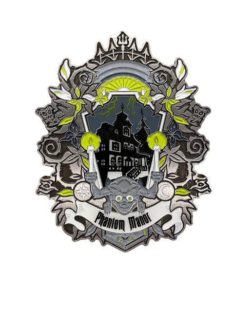 Disney MAGNET Aimant Phantom Manor Collection Attraction  Disneyland Paris Neuf