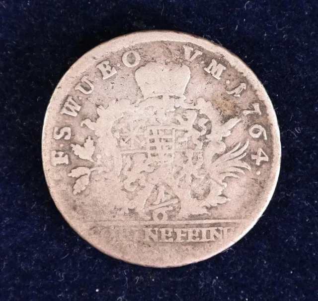 1/6 Taler 1764 Herzogtum Sachsen-Weimar-Eisenach | Silber | 5 g | Ø 25 mm