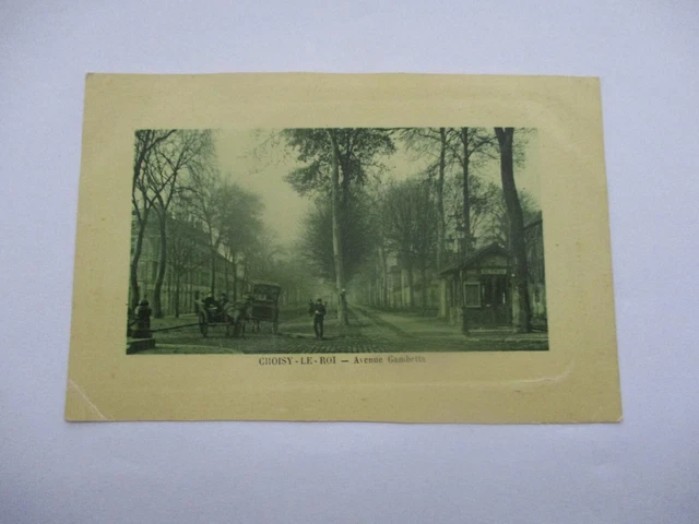 Cpa Val De Marne 94 Choisy Le Roi Avenue Gambetta
