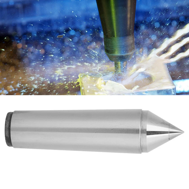 MT5-F118 60 Degree Point Morse Taper Carbide Tipped Lathe Dead Center