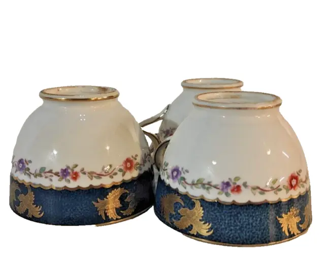 Tuscan China Vintage tea cups x 3 England