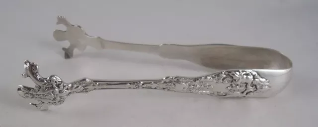 Gorham Paris Sterling Silver Sugar Tongs Large Rare