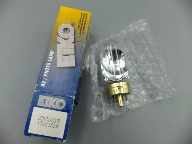 EIKO DCH DJA DFP 150W 120V Photo Projection  Lamp NEW in box