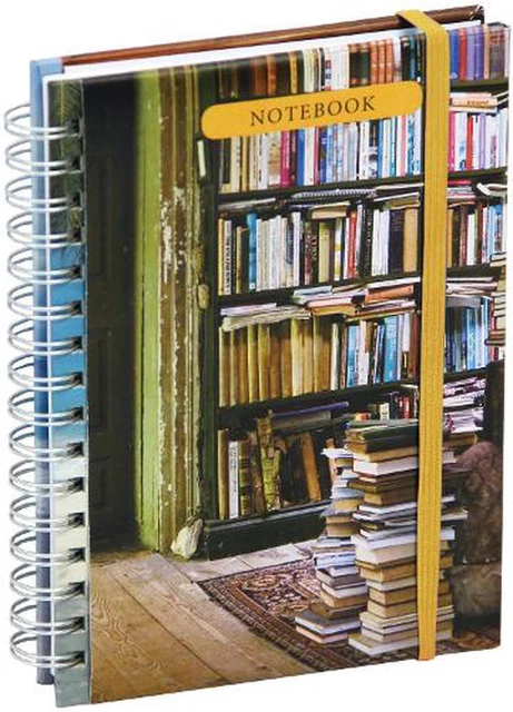 At Home With Books Mini Notebook