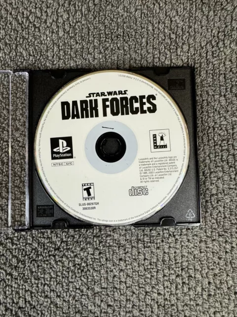 Star Wars: Dark Forces (Sony PlayStation 1, 1997) Disc only