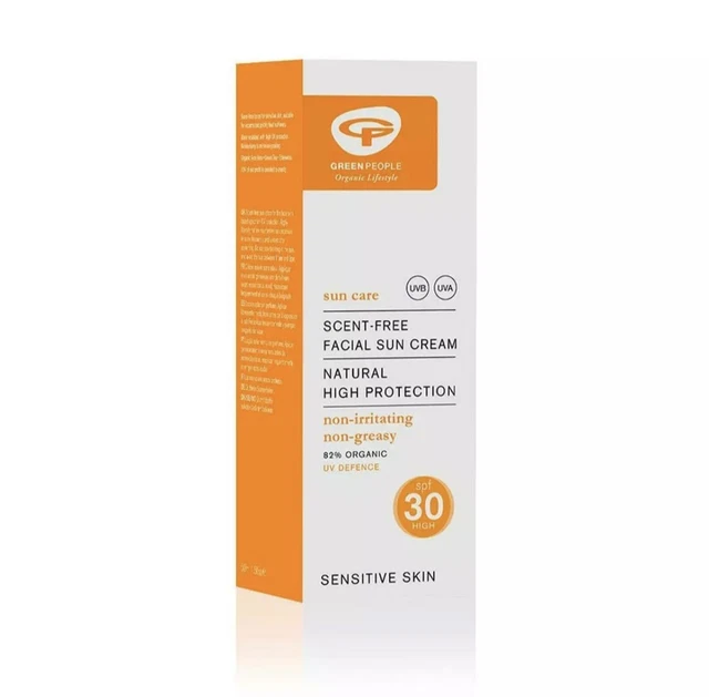 Crema solar facial Green People FPS30 - 50 ml