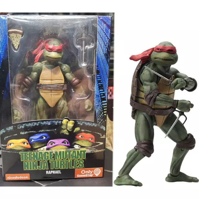 7'' Teenage Mutant Ninja Turtles Action Figure Statue Model Toy Gift Decor 5
