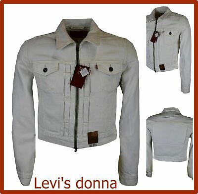 levis giacca jeans giubbino donna levi's vintage corto giubbotto denim slim s m