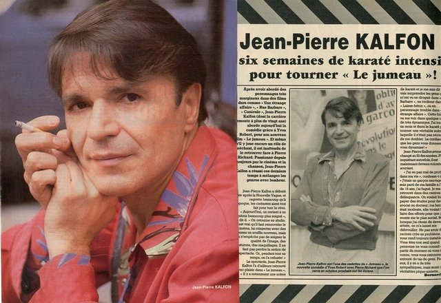 COUPURE DE PRESSE Clipping 1984 Jean Pierre Kalfon (2 pages) EUR 5,00