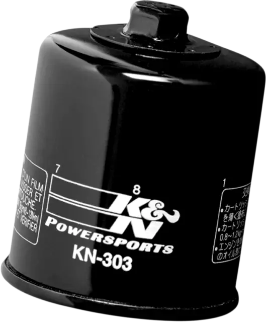 K&N Kn-303 Oil Filter /Kawasaki/Polaris/Yamaha Honda Vt 1100 C3 Shadow Aero 2001