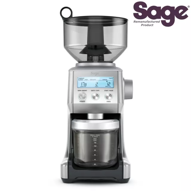 Sage Smart Molinillo Pro Acero Inox SCG820BSS de Café Gebraucht- como Nuevo