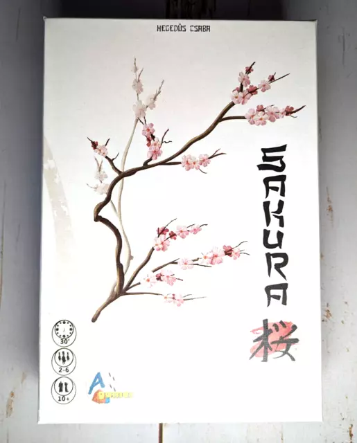 Brettspiel Sakura Gesellschaftsspiel deutsch mehrsprachig