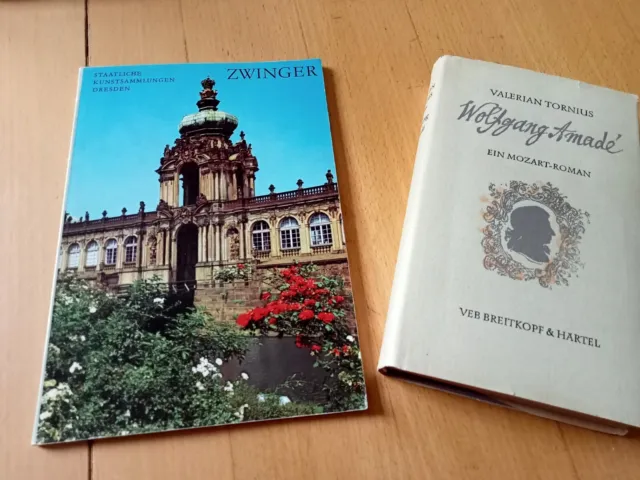 ZWINGER Staatliche Kunstsammlung Dresden, DDR Illustrierter Führer, Ein Mozart