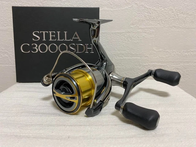 SHIMANO 10 STELLA C3000SDH Spinning Reel Used Without Box