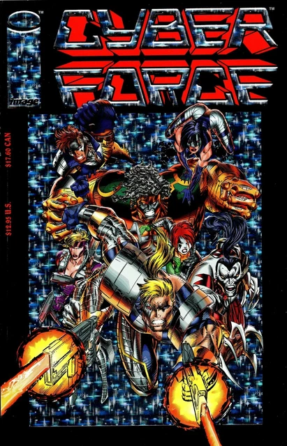 Cyberforce TP Tin Men Of War Marc Silvestri Top Cow 1992 Image Comics 1st series