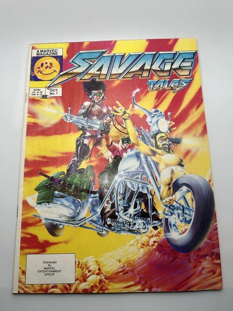 Savage Tales #1 1985 Key 1St Appearance The 'Nam Art And Cover By Michael Golden