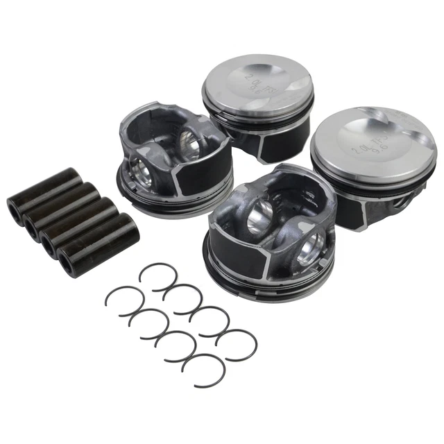 4x Kolben Satz 23mm Bolzen Für Seat Skoda VW Audi 1.8 TFSI