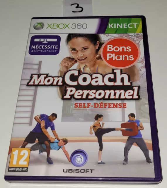 Microsoft Xbox 360 Kinect - Mon Coach Personnel -Self Défense -Complet -Bon État