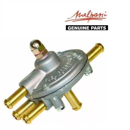 Genuine Malpassi Fuel Pressure Regulator - Turbo To Carb Twin Outlet