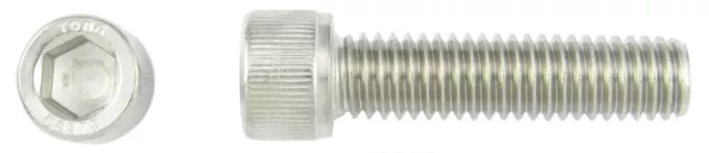 Tornillo Cilíndrico Isk 3/8-24 UNF X 1 A2 Acero Inox - Zócalo Gorra 18-8