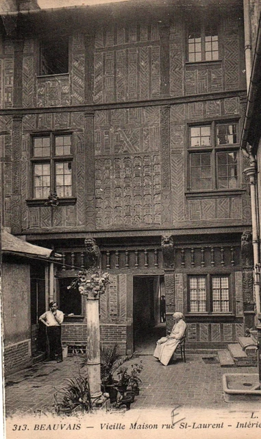 CPA 60 - BEAUVAIS (Oise) - 313. Old House Rue St-Laurent - Interior
