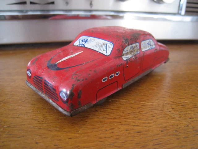 JOUET ANCIEN CR CHARLES ROSSIGNOL VOITURE EN TOLE REF 165