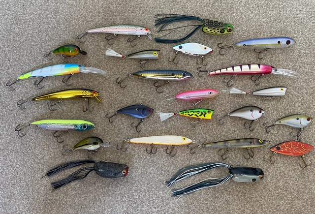 fishing lures job lot