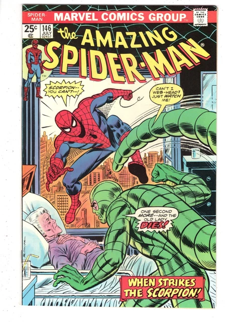 Amazing Spider-Man #146 (1975) - Grade 9.2 - When Strikes The Scorpion!