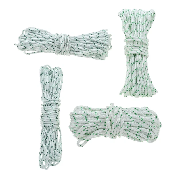 1PC RECOIL STARTER Rope Pull Cord Trimmer Line for Chainsaw Lawn Mower ...
