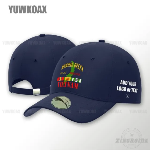 Mekong Delta Vietnam Veteran Cotton Baseball Cap Unisex Dad Hat Adjustable Caps