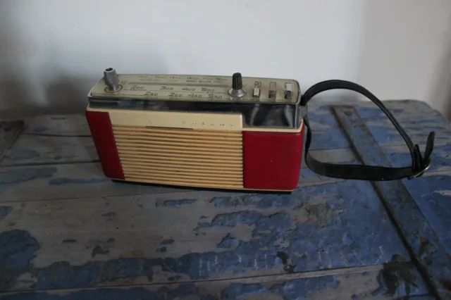 ancien transistor radio antena vintage