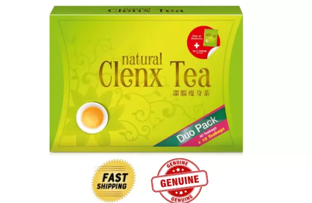 5 cajas de té NH Detoxlim Clenx para pérdida de peso natural y desintoxicación 275 sobres
