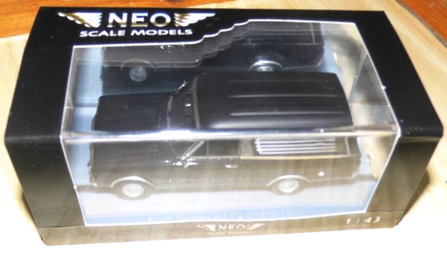FORD TAUNUS P7 Pollmann Leichenwagen NEO Maßstab 1:43 OVP NEU EUR 38,95 - DE
