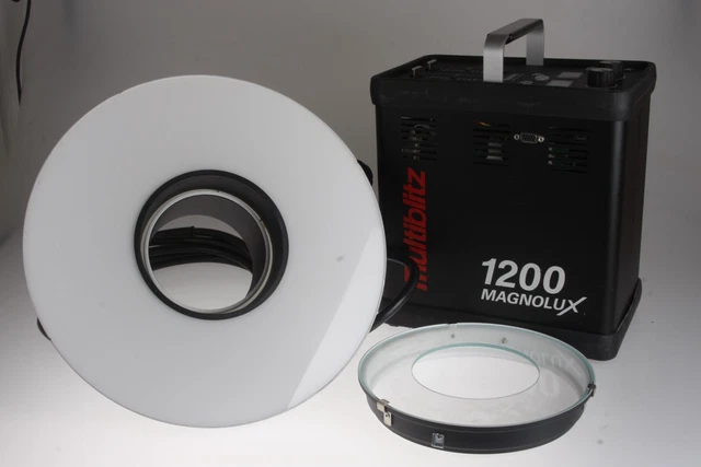 Generador multiflash 1200 Magnolux #C-940752F con Macro Ringlite 1200