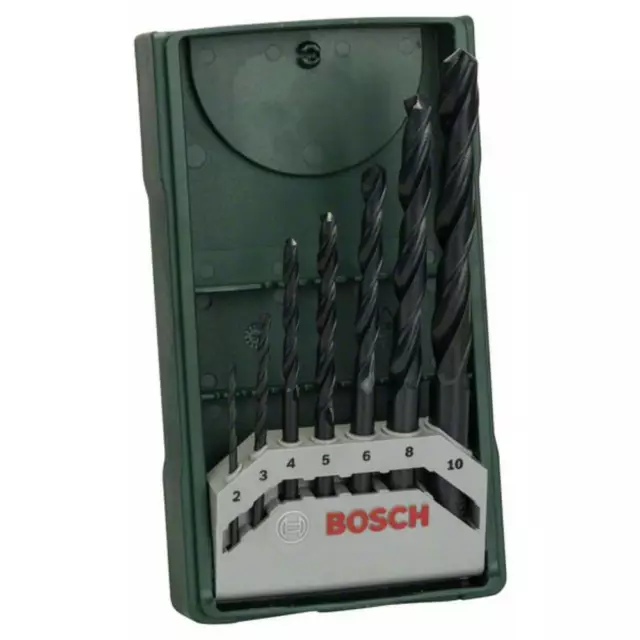 Bosch Accessories 2607019673 HSS Jeu de forets pour le métal 7 pièces 2 mm, 3