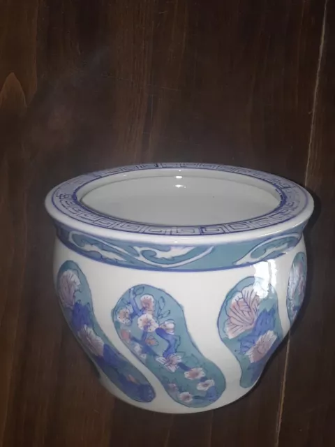 Small Decorative Bowl/Planter Vintage Look Made In China