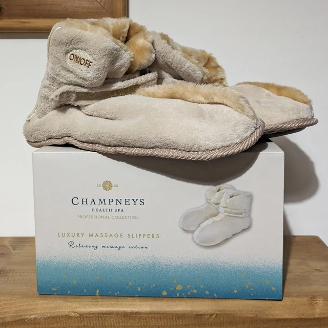 CHAMPNEYS LUXURY MASSAGING Slippers 13.00 PicClick UK