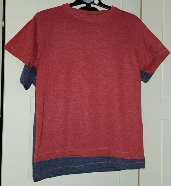 T-shirt confezione da due ragazzi Next una rossa e una blu età 6 anni 2