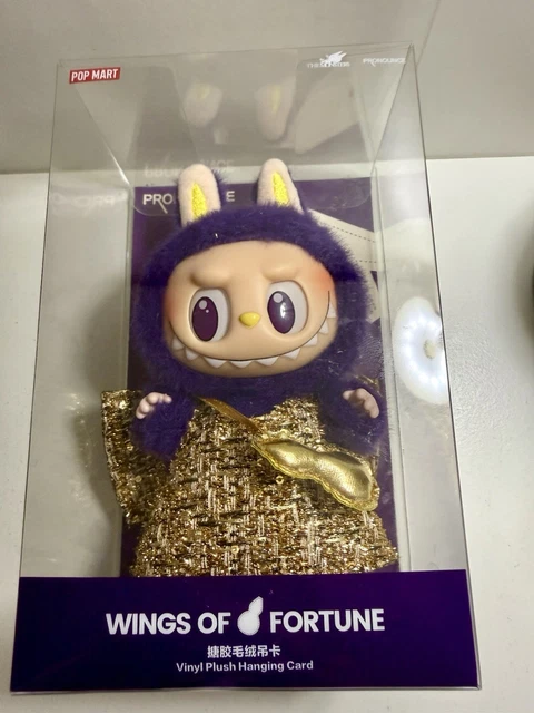 POP MART LABUBU × Pronounce – Figurine Vinyl Suspendue Wings Of Fortune – Collection 8,6-10,3 Cm