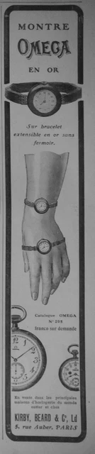 Affiches publicitaires Montres ( Oméga et Longines )n
