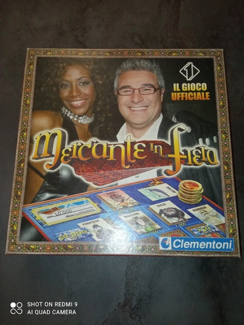 Clementoni - Mercante in Fiera, Giochi da Tavolo per Bambini 7+ Anni e Tutta la